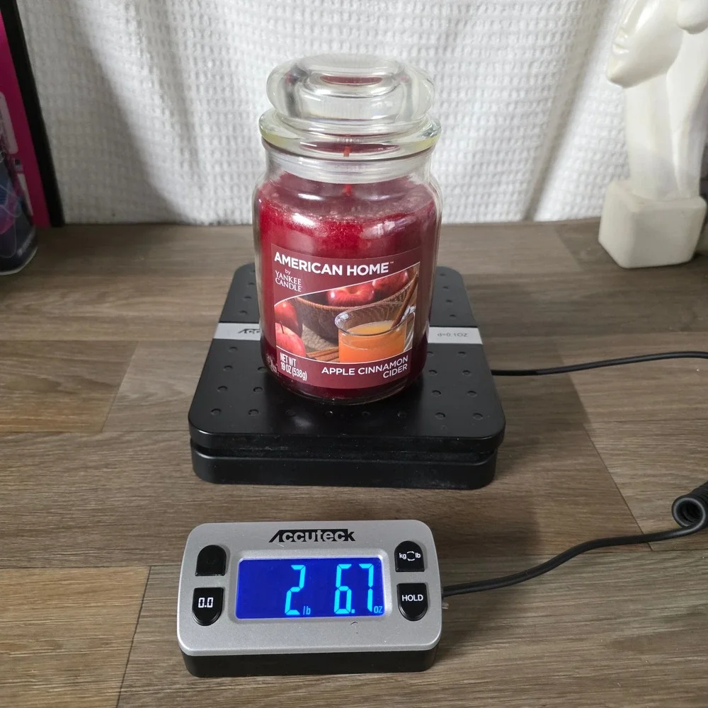 Yankee Candle American Home Apple Cinnamon Cider 19oz Large Jar Scented Candle